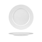 Porcelain Lizbon dia.10.5" Round White Porcelain Plate (Set of 4)